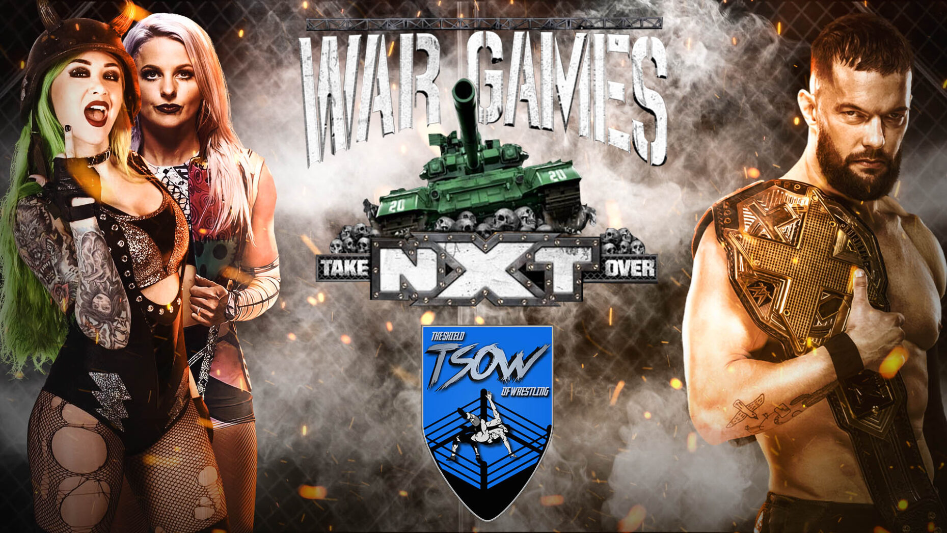NXT TakeOver WarGames streaming e dove vederlo WWE