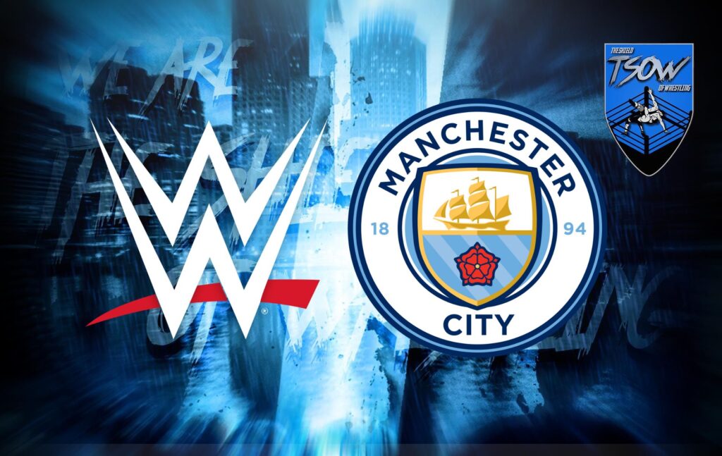 WWE - Manchester City, arriva il merchandise in collaborazione